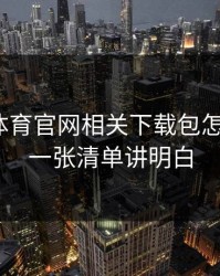 爱游戏体育官网相关下载包怎么避坑？一张清单讲明白