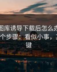 被99tk图库诱导下载后怎么办？手机自检的5个步骤：看似小事，其实是关键